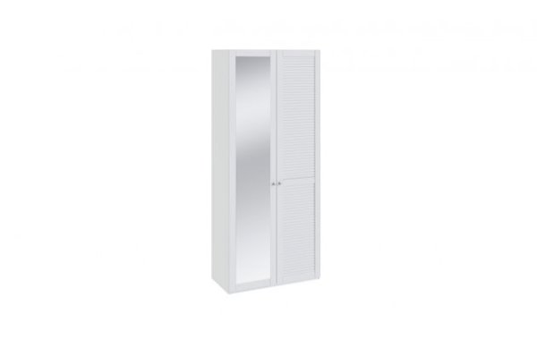 Шкаф для одежды с 1-й глухой и 1-й зеркальной Ривьера СМ 241.22.002 (Трия)